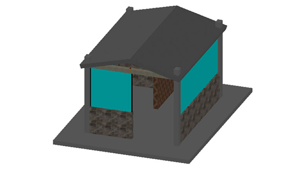 دانلود فایل اتوکد نگهبانی سه‌بعدی DWG برای نرم‌افزار AutoCAD